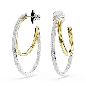 -Orecchini a cerchio Hyperbola Swarovski 5702400