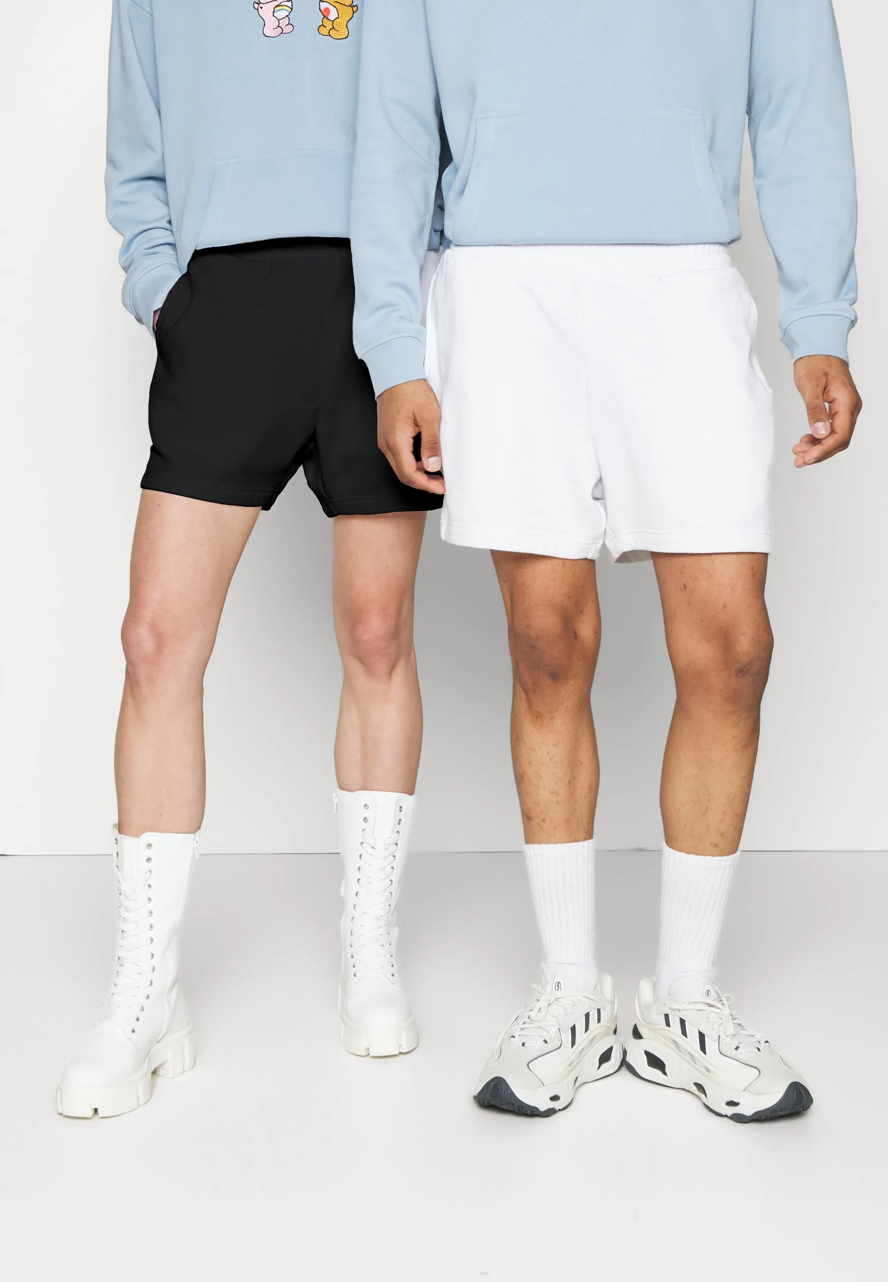 2 PACK SUPER BASIC SHORTS - Pantaloncini sportivi