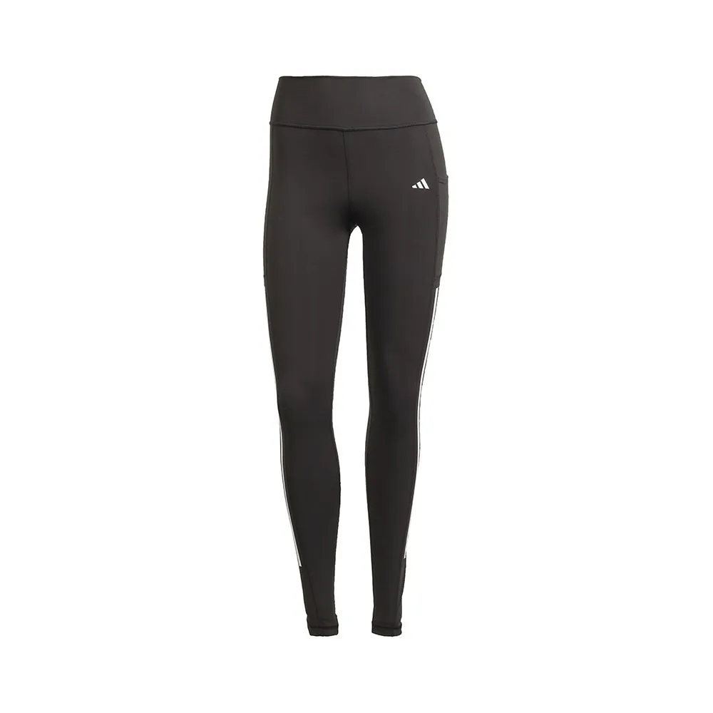 ADIDAS Leggings Sportivi Tristripe Nero Donna