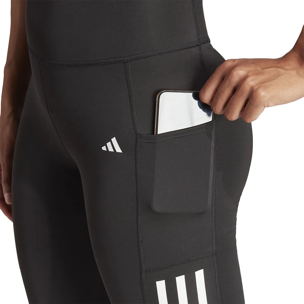 ADIDAS Leggings Sportivi Tristripe Nero Donna