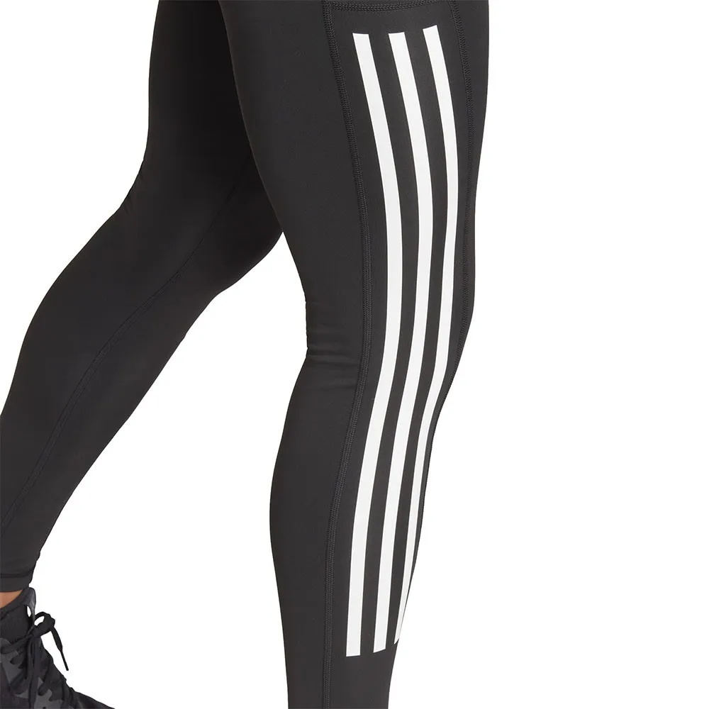 ADIDAS Leggings Sportivi Tristripe Nero Donna