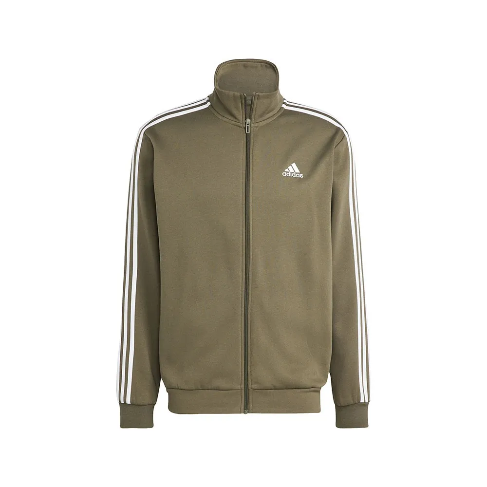 ADIDAS Tuta Sportiva Tristripe Verde Uomo