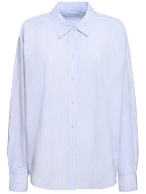 Alexander Wang Camicia oversize in popeline di cotone 