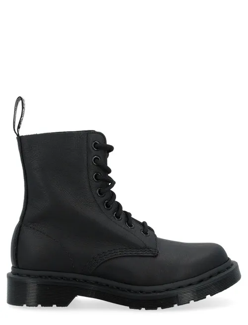 Anfibio Dr. Martens Pascal Mono in pelle martellata nera