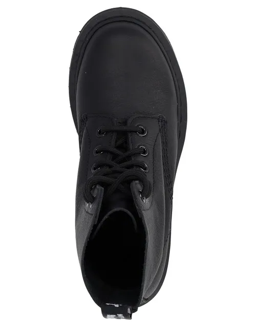 Anfibio Dr. Martens Pascal Mono in pelle martellata nera