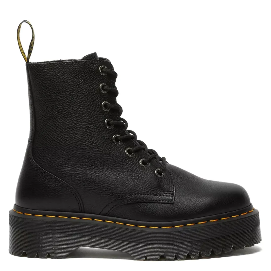 Anfibio platform Dr. Martens Jadon III Pisa in pelle nera