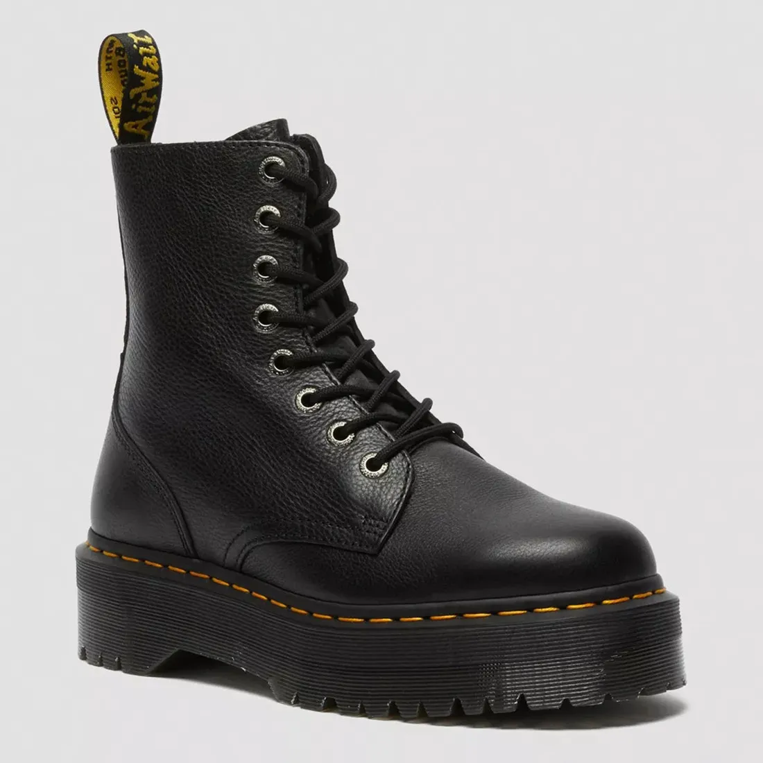 Anfibio platform Dr. Martens Jadon III Pisa in pelle nera