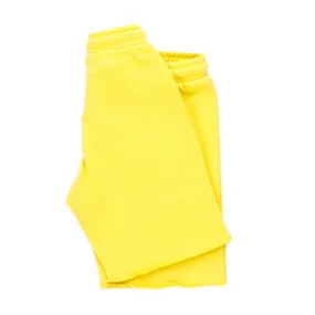 Bermuda Felpa Giallo Bambino Teen