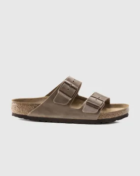 Birkenstock Arizona Pelle Oleata Marrone Uomo