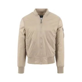 BOMBER BASIC BOMBER JACKET SABBIA