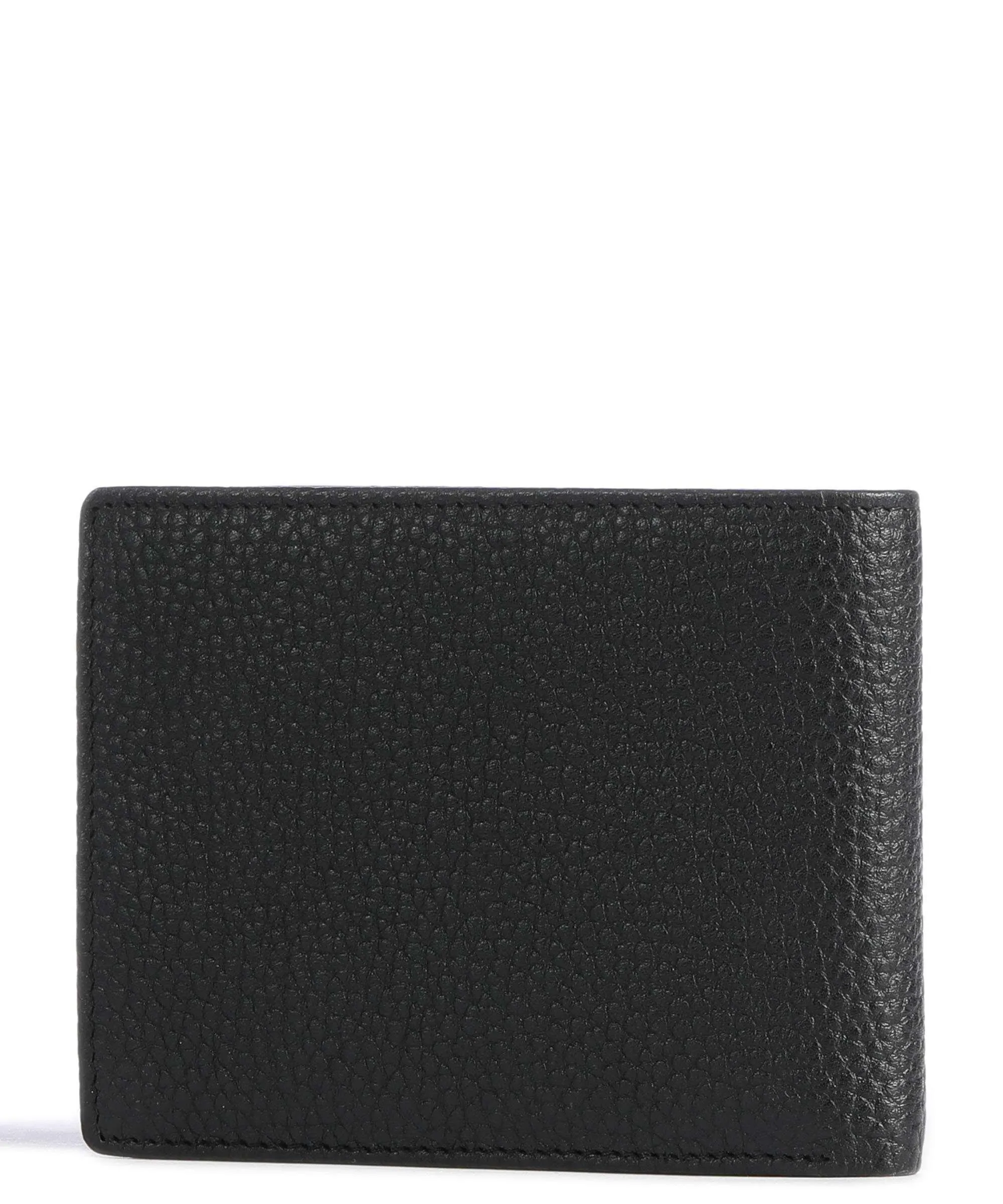  Braun Büffel Theo RFID Portafoglio pelle di vacchetta grana nero  