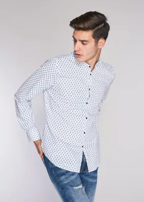 Camicia con stampa etnica