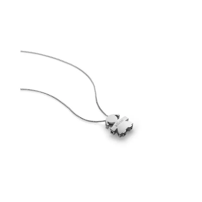 Collana Le Bebè Bimba i Tesorini in Oro Bianco