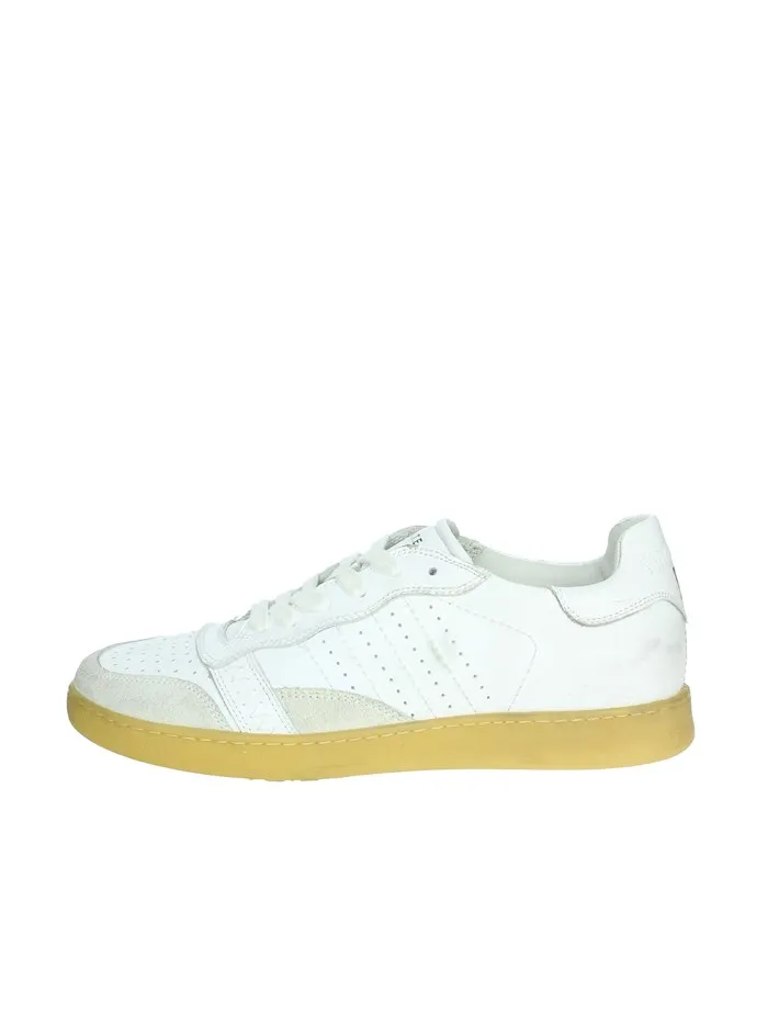 D.A.T.E.  SNEAKERS BASSA W391-SL-CA-BN BIANCO