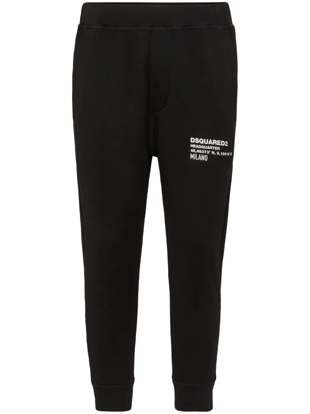 DSQUARED2-Pantaloni sportivi slim con stampa