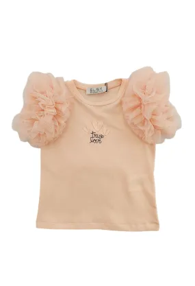 elsy  t-shirt rosa tulle