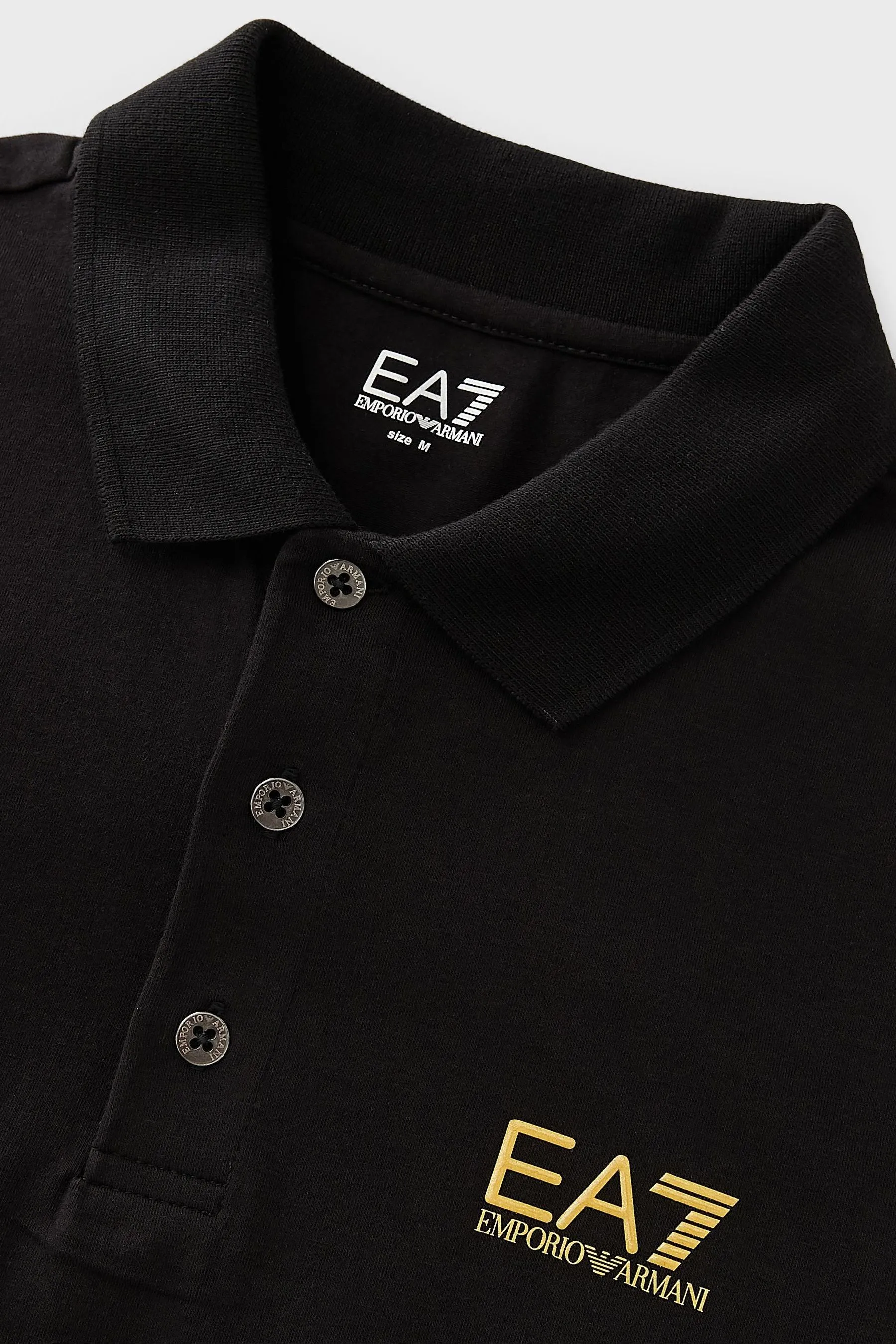 Emporio Armani EA7 Core ID Stretch Cotton Polo Shirt    