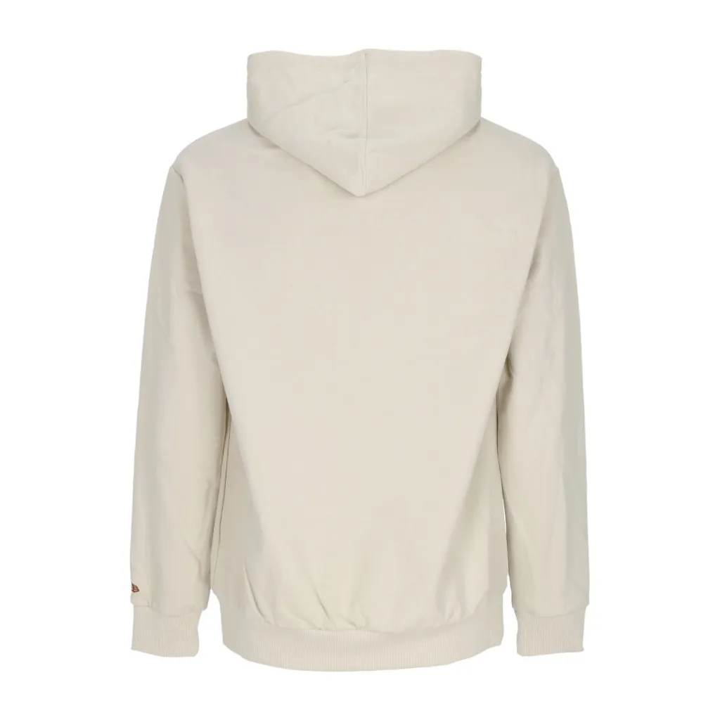 felpa cappuccio uomo mlb league essentials oversize hoodie losdod STONE/EARTH BROWN