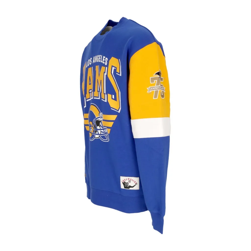 felpa girocollo uomo nfl all over crew 30 losram ORIGINAL TEAM COLORS
