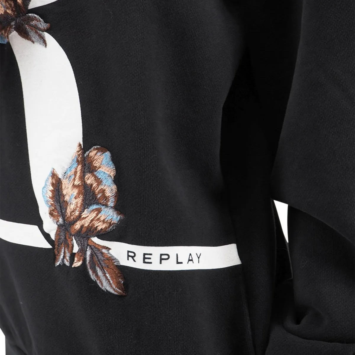 Felpa Oversize Rose Label