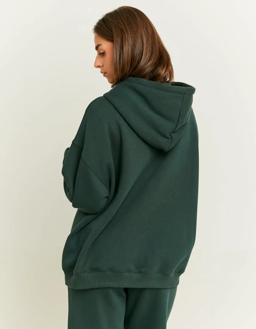 Felpa Oversize Verde  