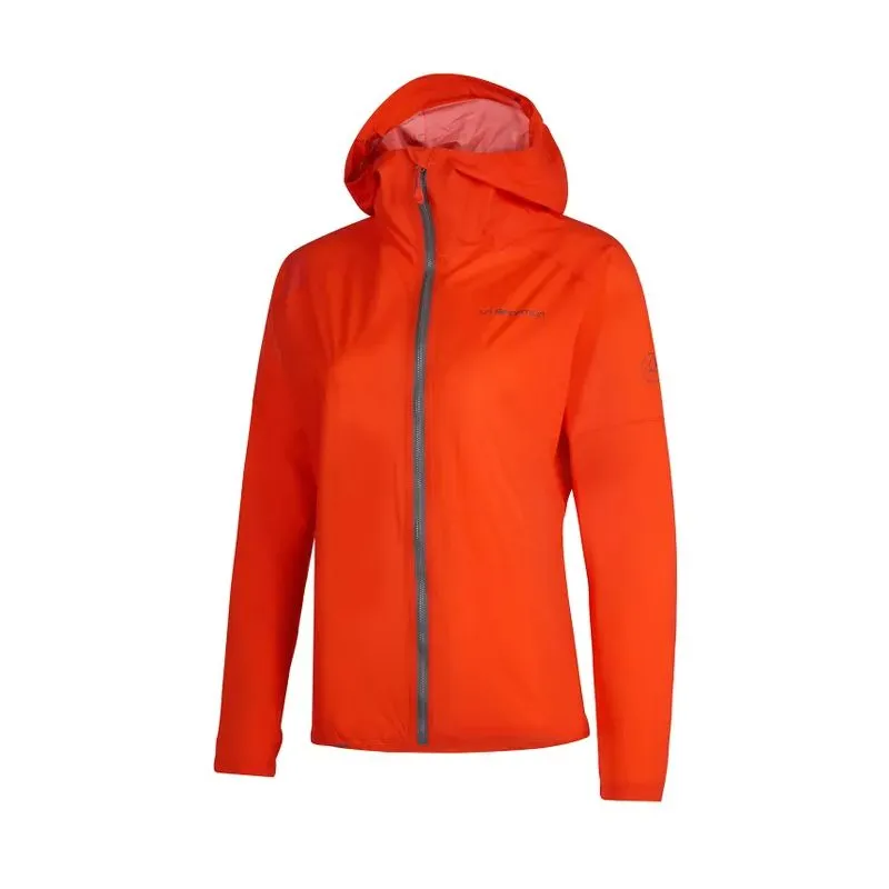 Giacca da trail/corsa da donna La Sportiva Pocketshell (Cherry Tomato)