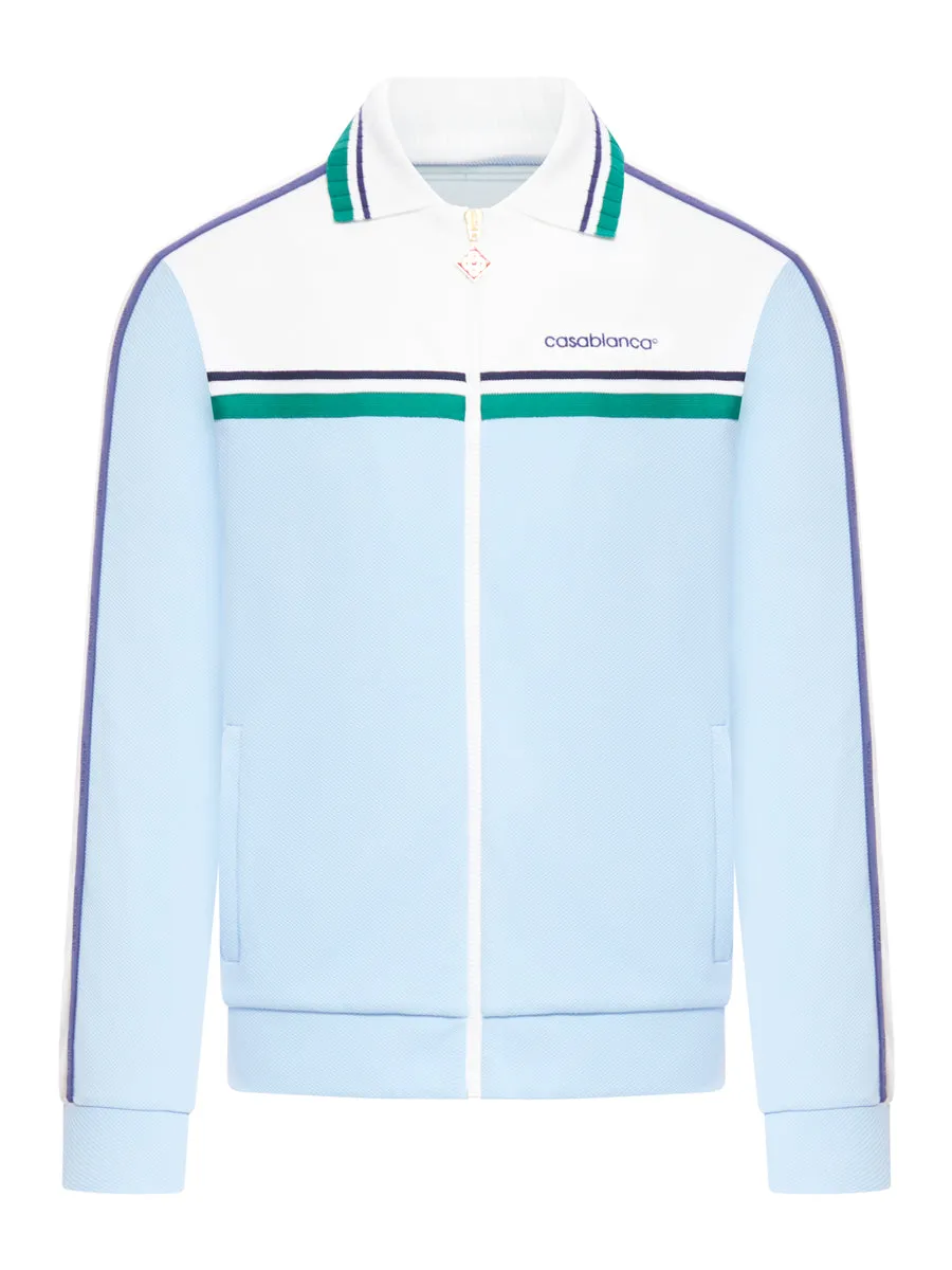 Giacca sportiva con ricamo logo