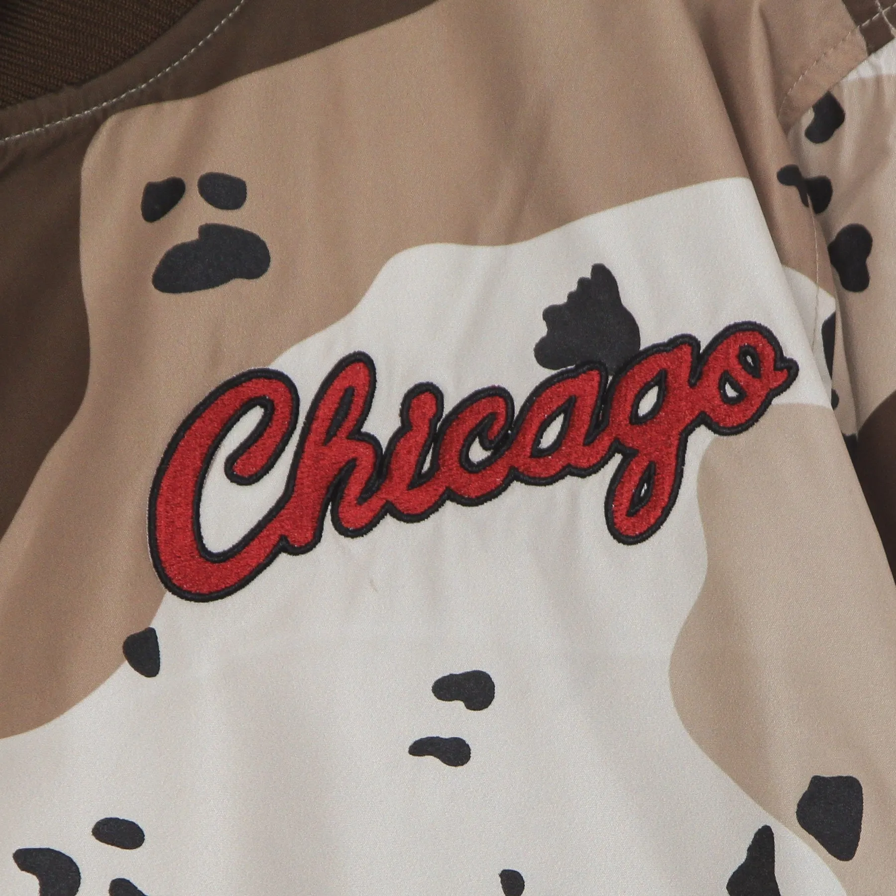 Giubbotto Bomber Uomo Nba Camo Reflective Jacket Chibul Camo/original Team Colors