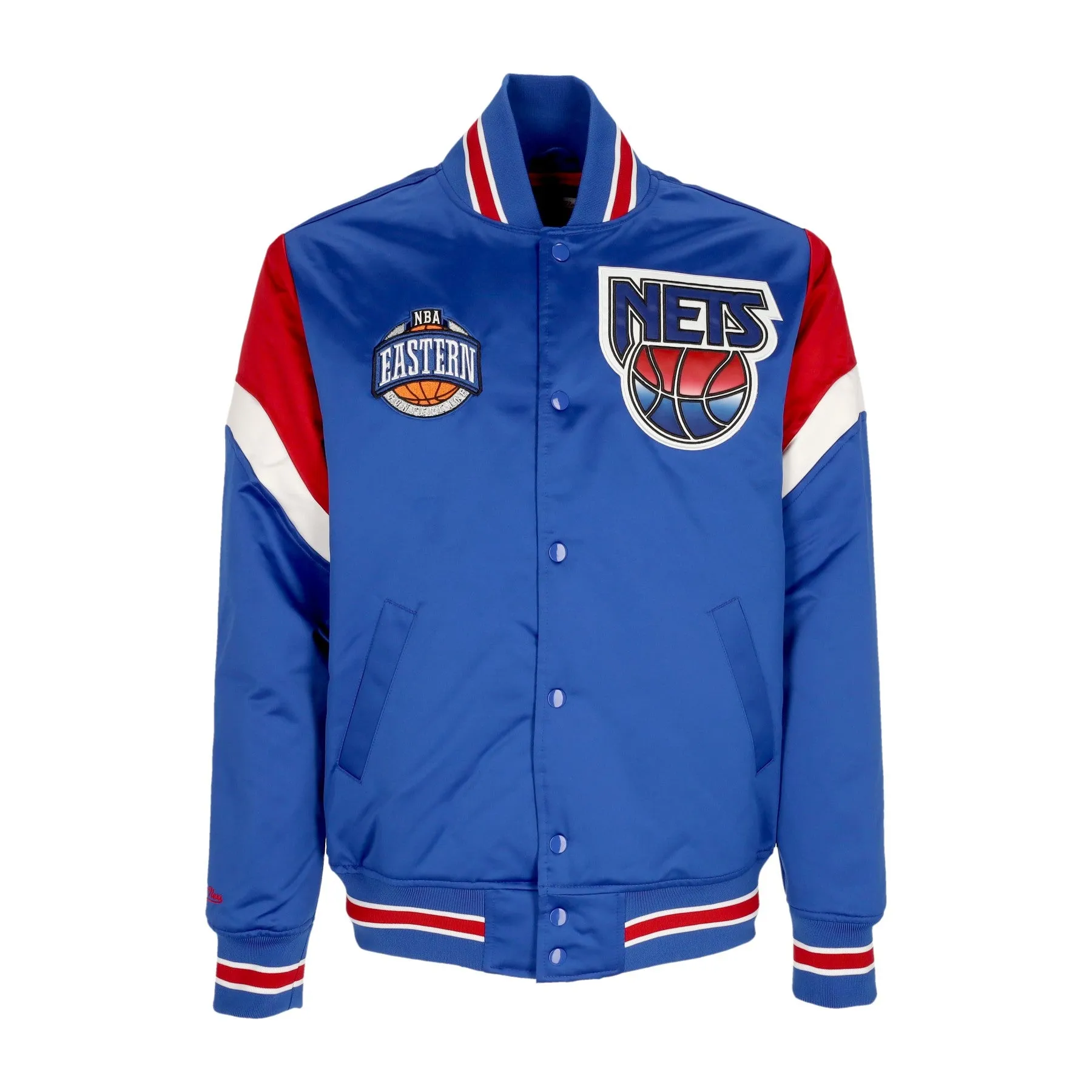 Giubbotto Bomber Uomo Nba Heavyweight Satin Jacket Nejnet Original Team Colors