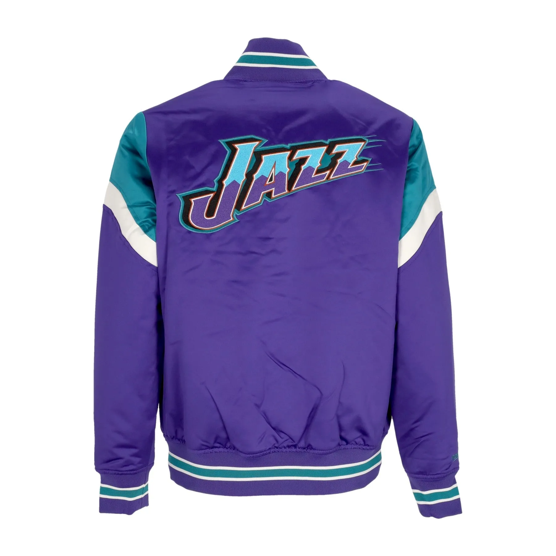 Giubbotto Bomber Uomo Nba Heavyweight Satin Jacket Utajaz Original Team Colors