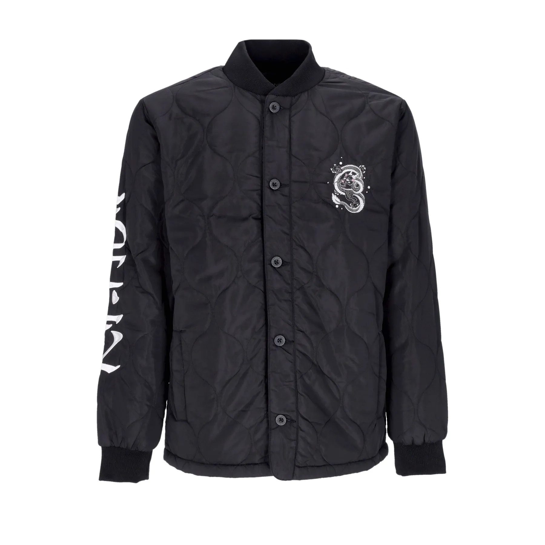Giubbotto Uomo Mystic Jerm Quilted Bomber Jacket Black