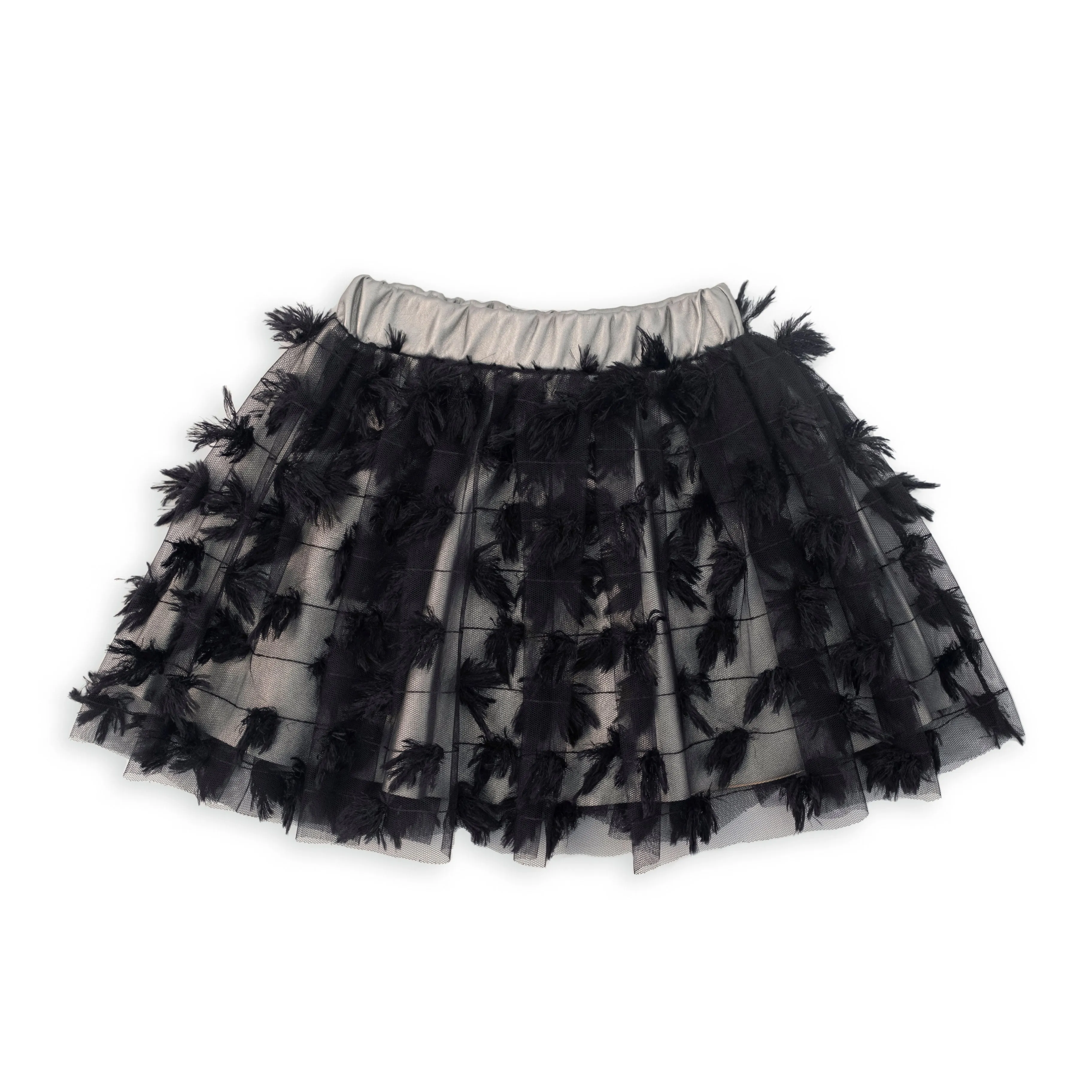 GONNA TULLE LAVORATO