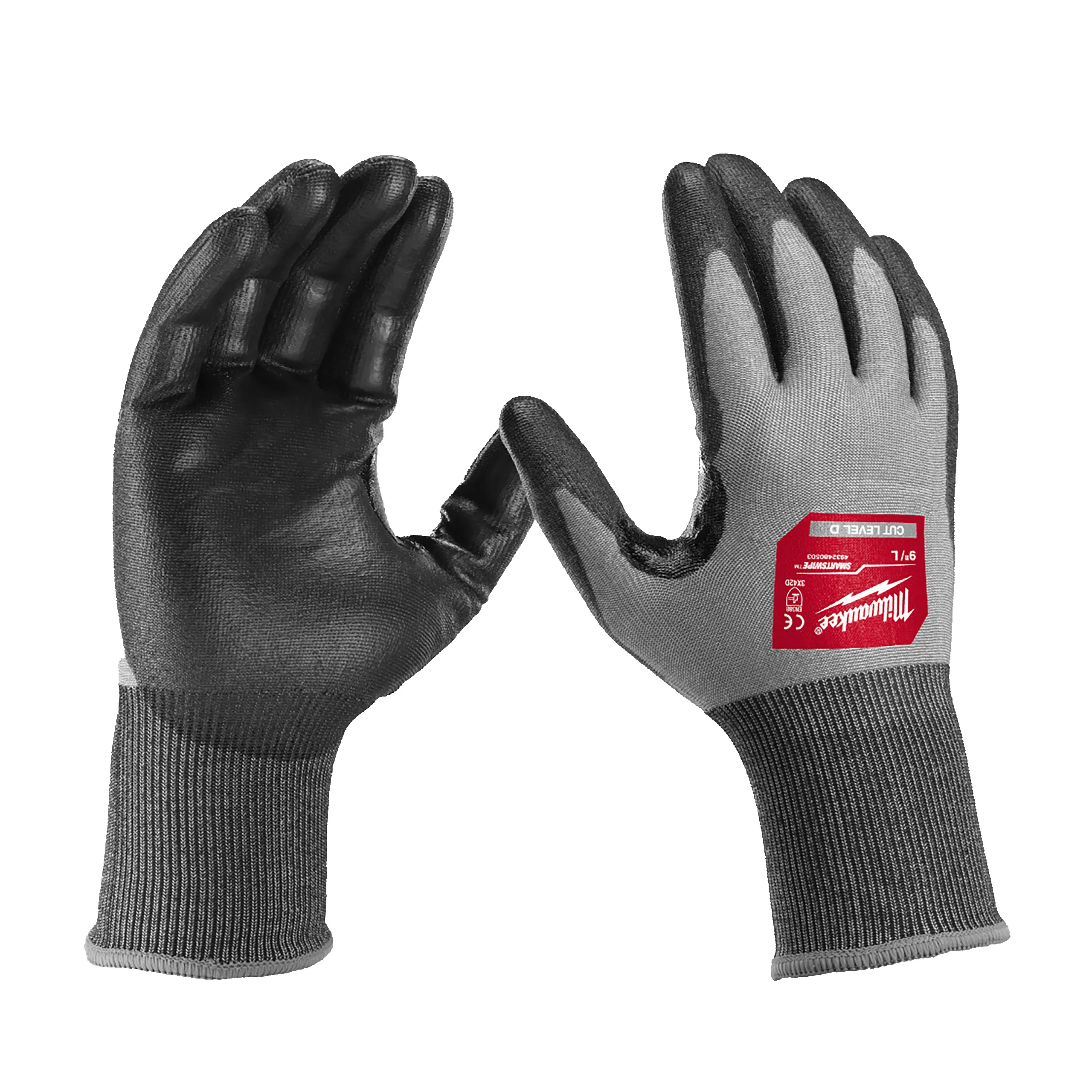 Guanti Milwaukee, Tg. 11, in Poliuretano, col. Grigio