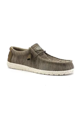 HEY DUDE Wally Sox Sneaker Vela Uomo Brown 40019-255