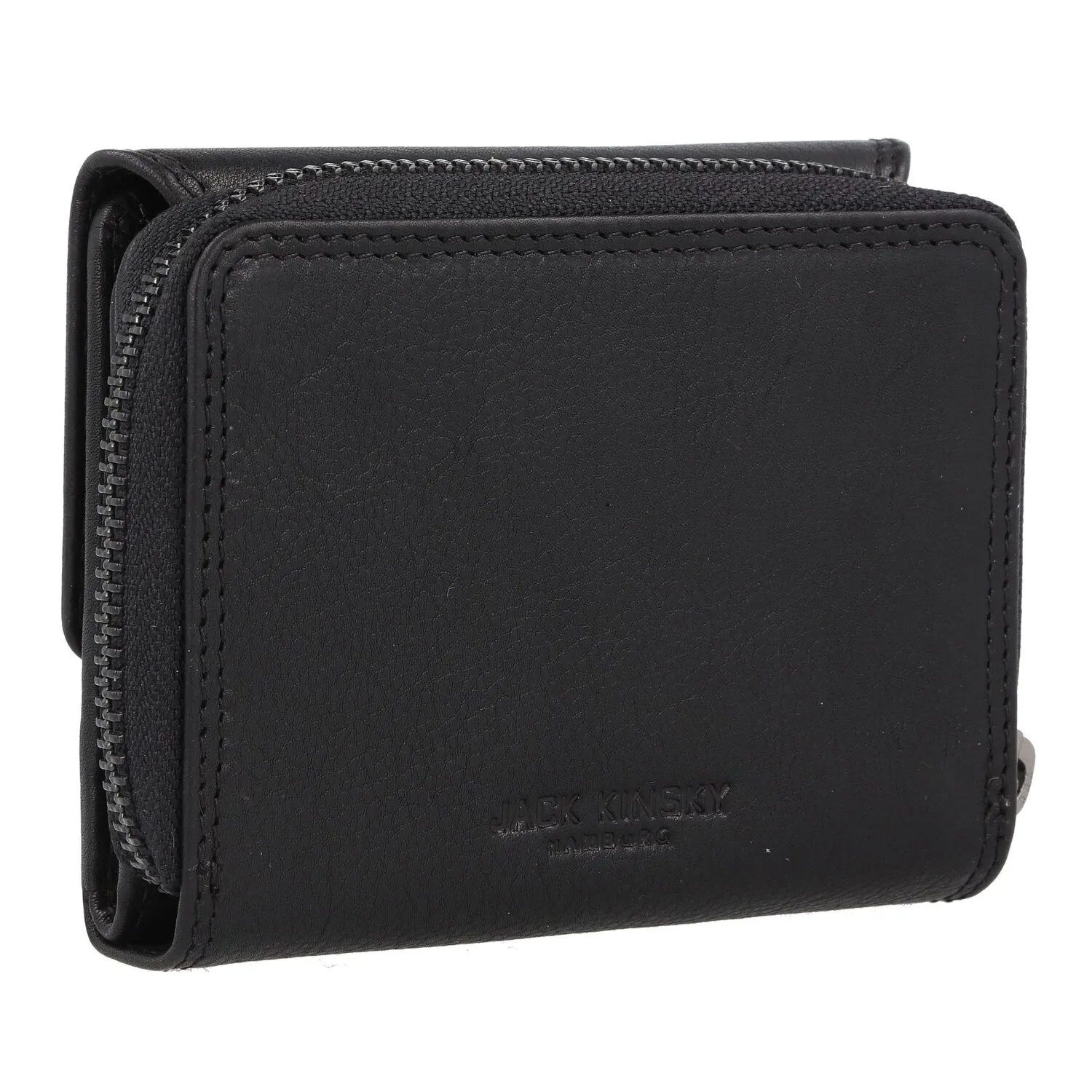 Jack Kinsky Portafoglio Protezione RFID Pelle 11 cm