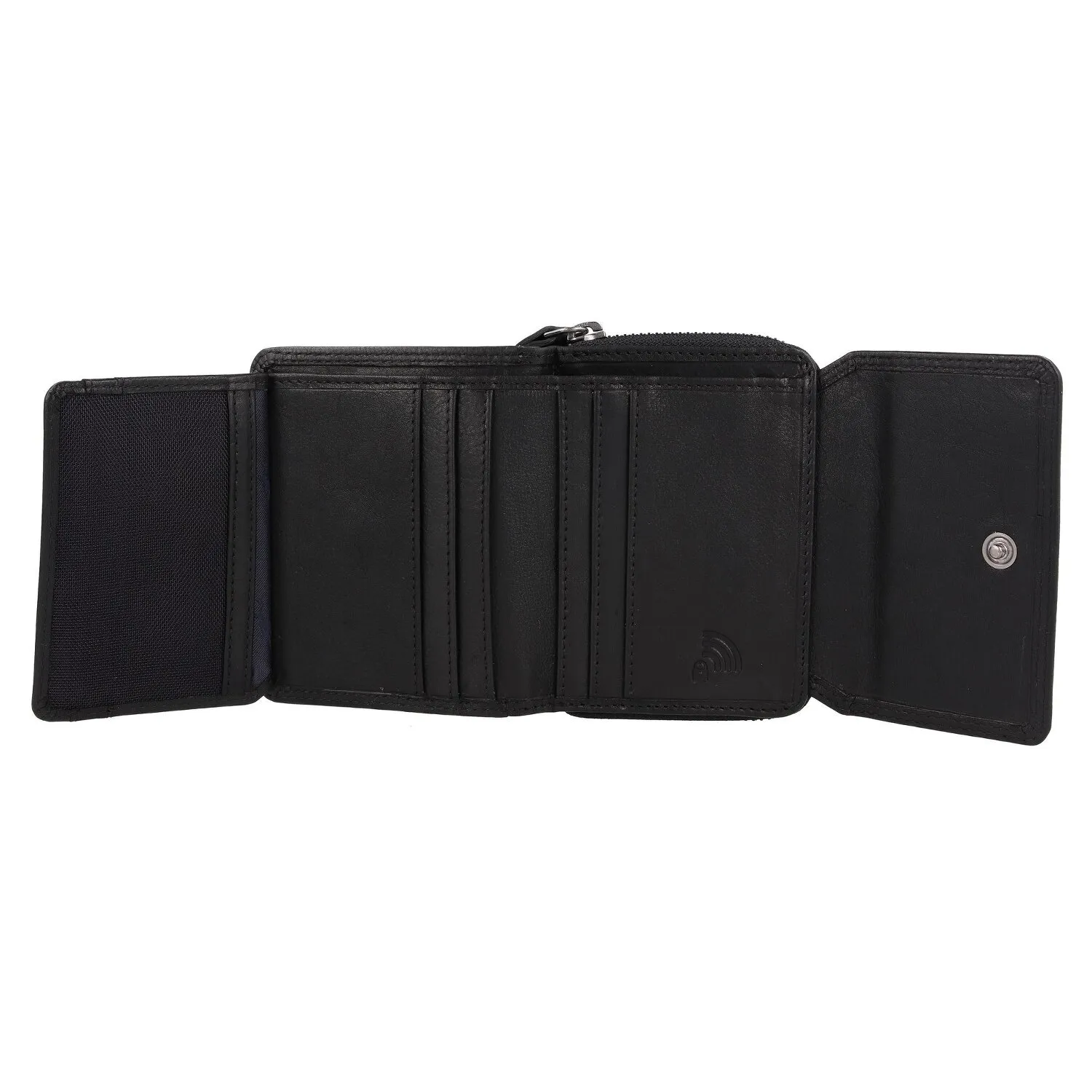 Jack Kinsky Portafoglio Protezione RFID Pelle 11 cm