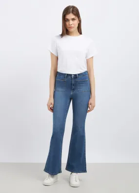 Jeans flare fit donna