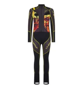 La Sportiva Stratos Racing Suit II (Nero/Giallo) Tuta da sci alpinismo da uomo