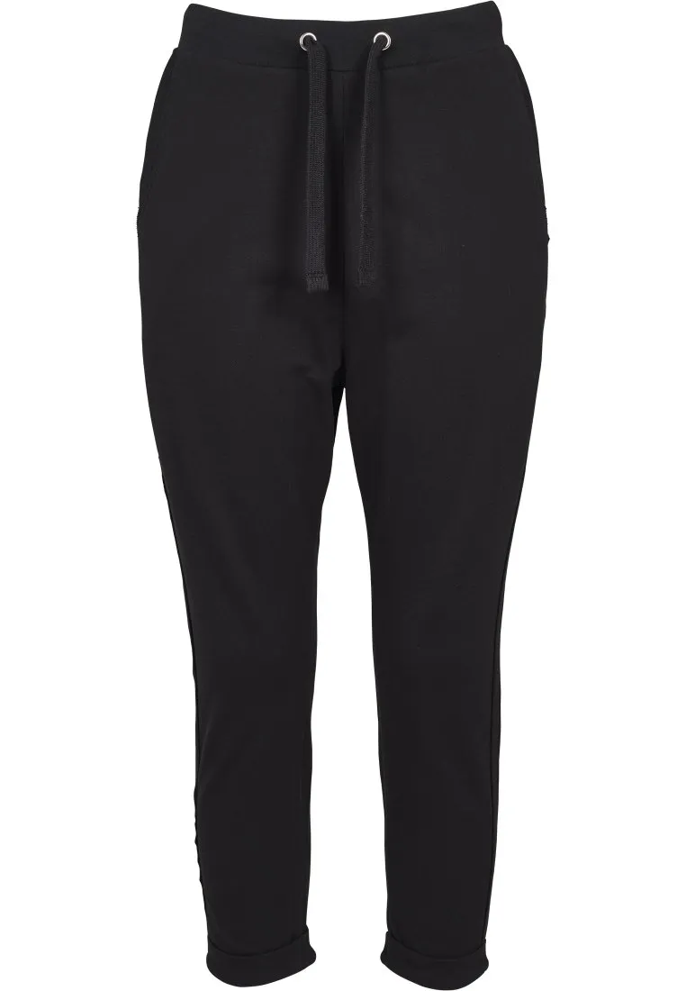 LADIES OPEN EDGE TERRY TURN UP PANTS - Pantaloni sportivi