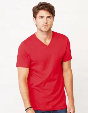 Maglia singola scollo a V unisex