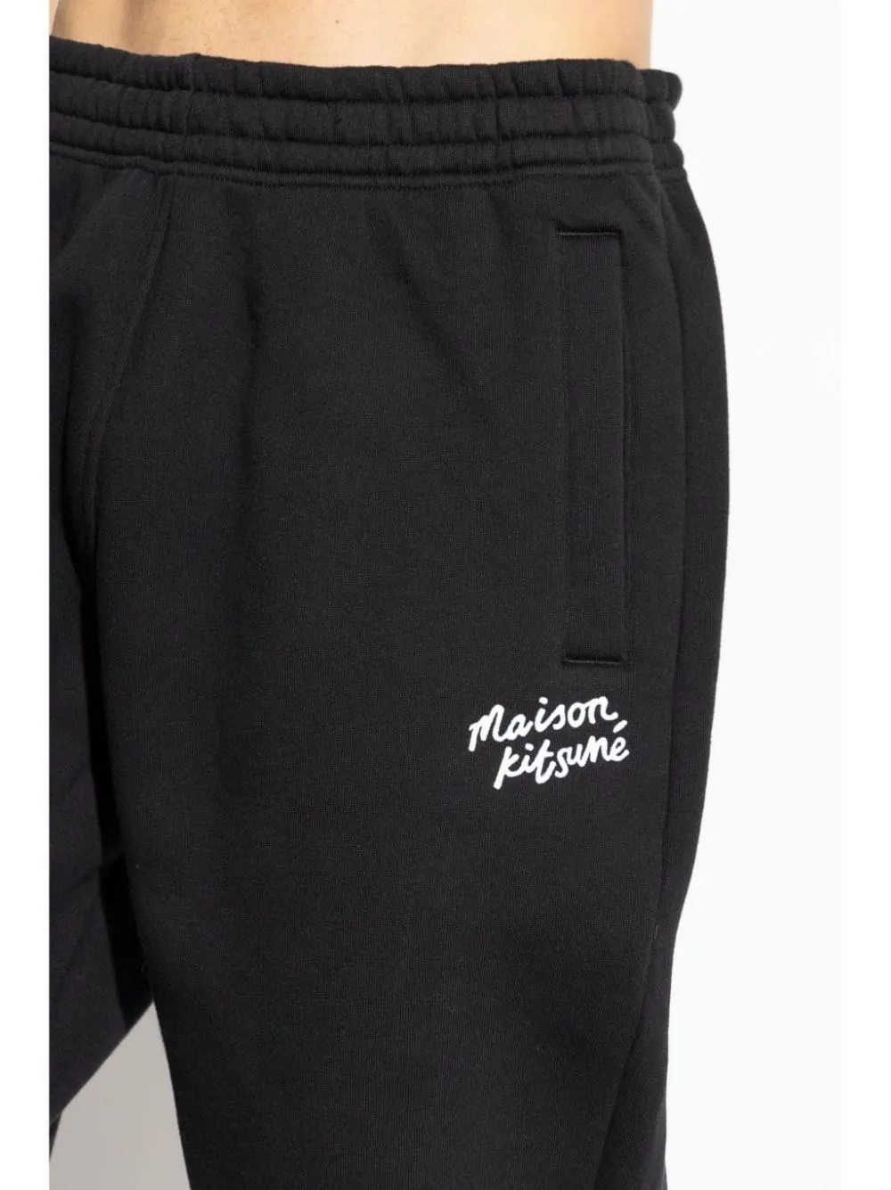 Maison Kitsuné-Pantaloni sportivi con stampa