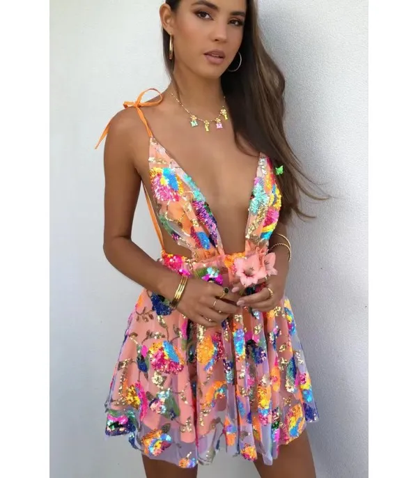 Minidress colorful Caryb