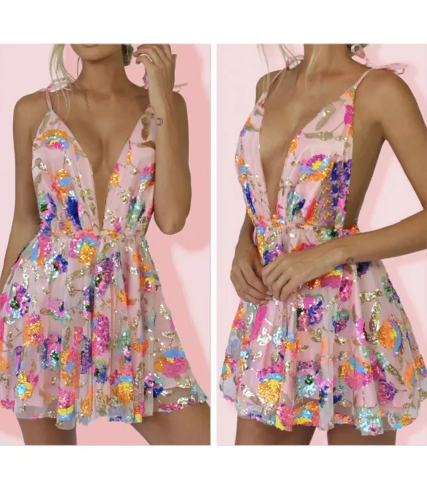 Minidress colorful Caryb