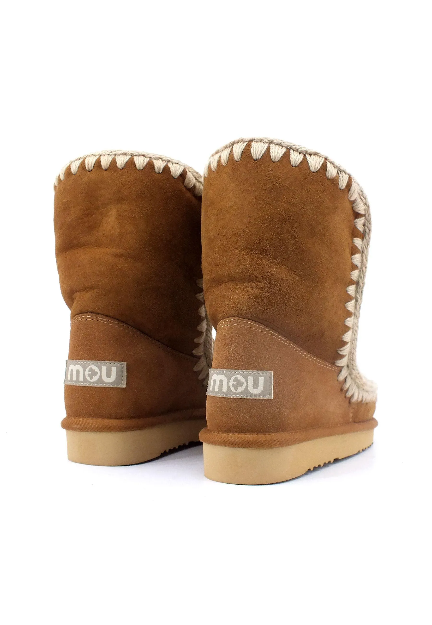 MOU Eskimo Boot Stivaletto Pelo Donna Cognac MU.FW101000A