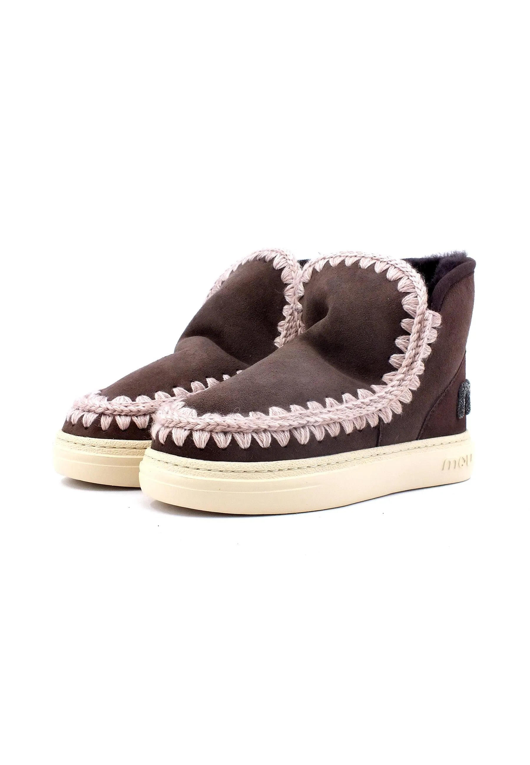 MOU Eskimo Sneaker Bold Stivaletto Pelo Donna Mocha MU.FW411001A