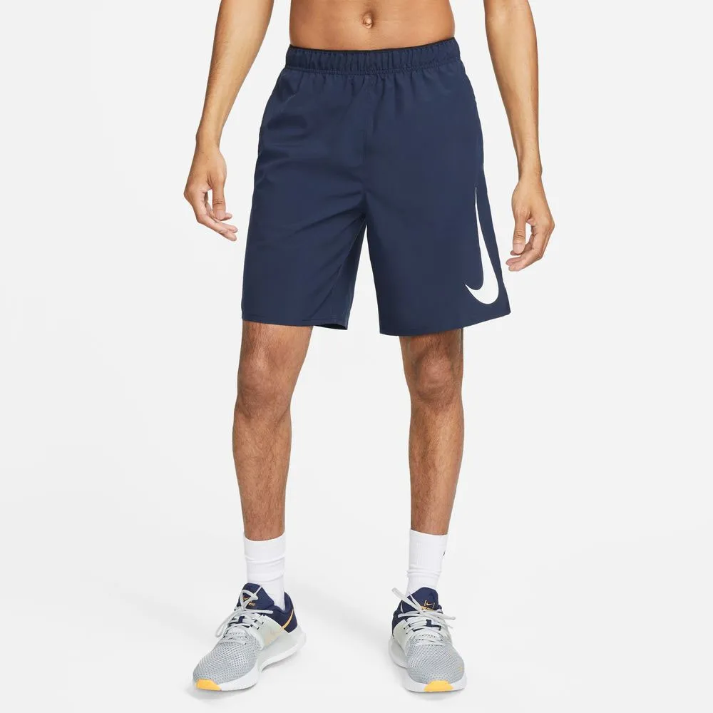 Nike Shorts Sportivi Big Logo Blu Uomo