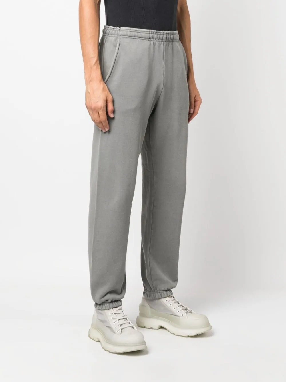 Pantaloni sportivi con vita elasticizzata in grigio Entire Studios - unisex