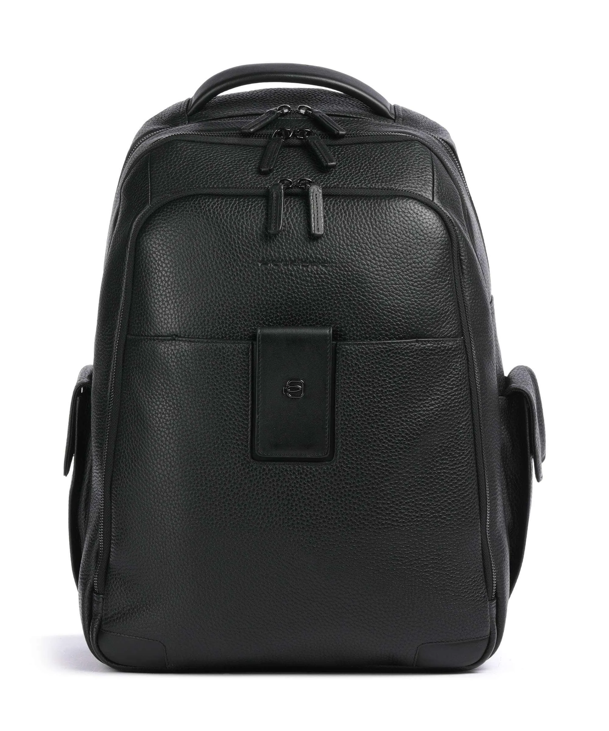  Piquadro S86 Zaino 13″ pelle di vacchetta grana nero  
