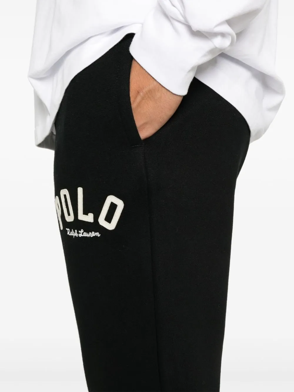 Polo Ralph Lauren-Pantaloni sportivi con applicazione