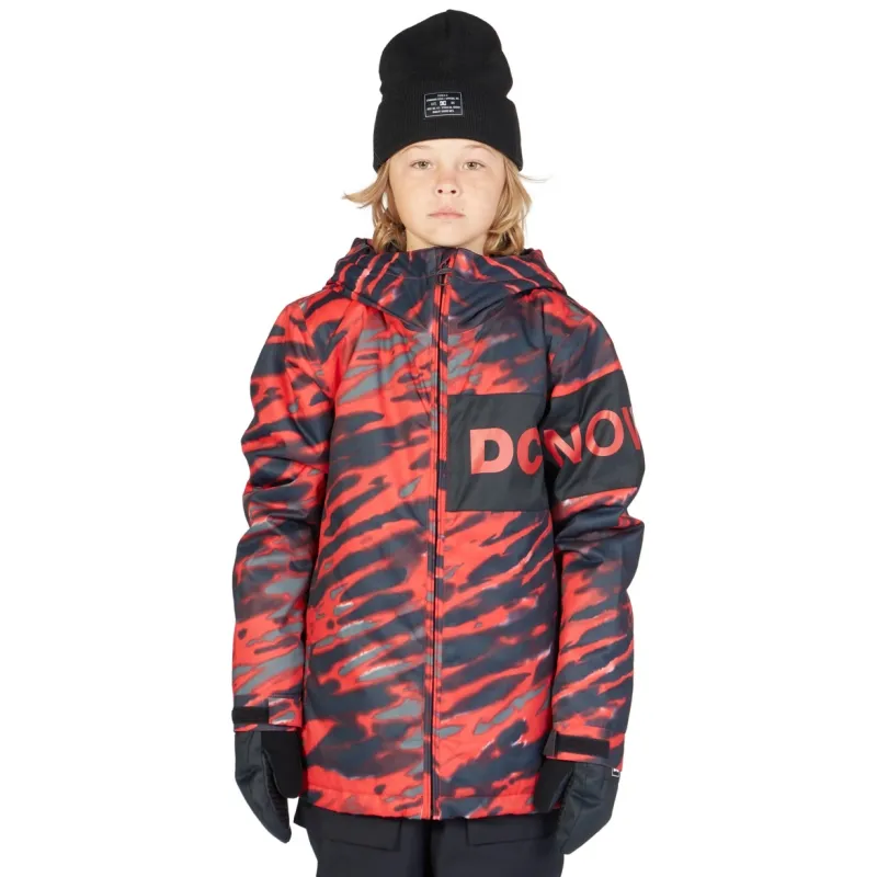 Propaganda Giacca Snow Jr Imbottita 10k Cappuccio Logo Dc
